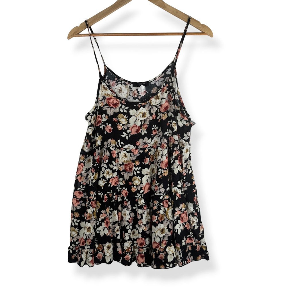Deb Tank Top Size Small Vintage Y2K Fairy Floral Feminine Coquette USA Made